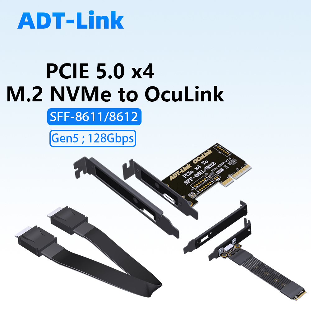 PCIE 5.0 X4 Gen5 M.2 NVMe - SF - Oculink Egpu Dock Graphics Card 리뷰 및 가격